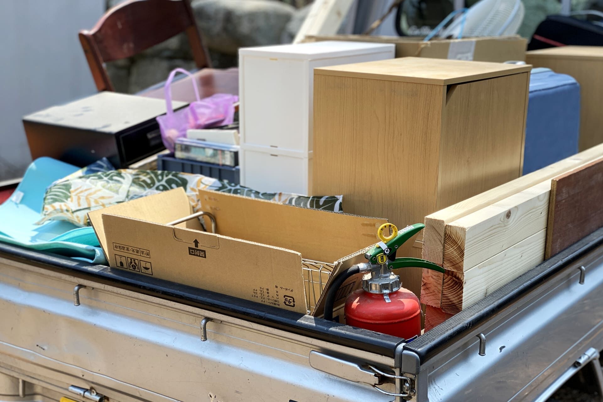 不用品回収、遺品整理